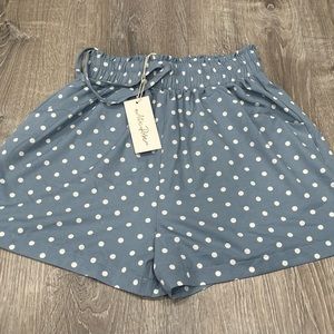 New Allie Rose Polka Dot Shorts Size Small B43